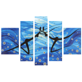 Designer  Multipanel Oil Painting G598