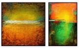 Abstracts Vol 1 - 132: Set of 2 - 40" x 40 " each