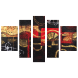 Designer Wagjag Multipanel Oil Painting 240